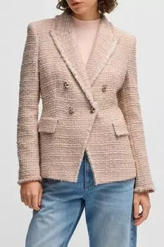 Жакет твидовый приталенный BOSS