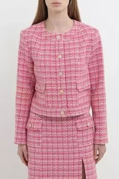 Жакет твидовый с фальш карманами BELUCCI