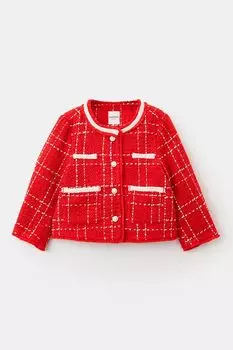 Жакет твидовый с карманами Balabala