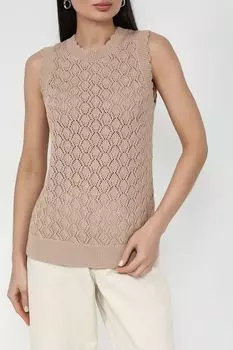 Жилет ажурной вязки SABRINA SCALA