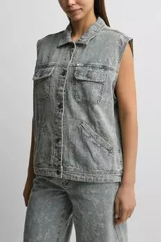 Жилет джинсовый с карманами Guess