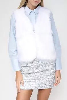 Жилет из искусственного меха BELUCCI