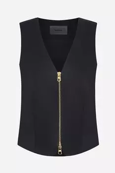 Жилет костюмный на молнии PAPAYA