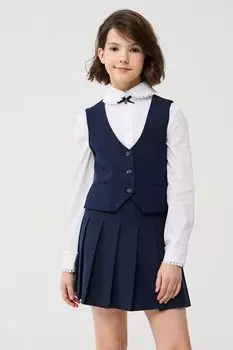 Жилет костюмный на пуговицах SMENA