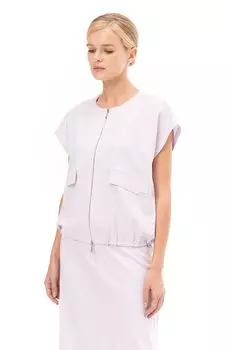 Жилет на молнии с эластичным поясом ALEXANDER BOGDANOV