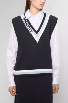 Жилет с V-образным вырезом Comma Casual Identity