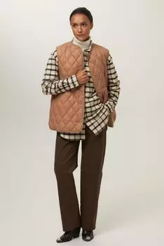 Жилет стеганый DADAknit