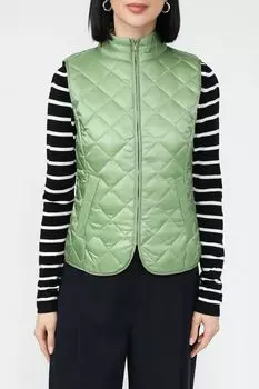 Жилет стеганый с воротником стойкой Emme Marella