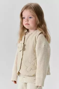 Жилет утепленный с декором Happy Baby