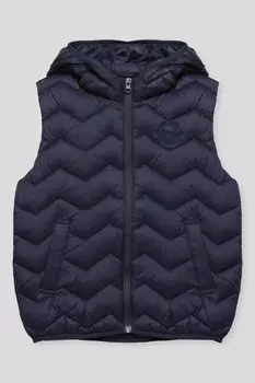 Жилет утепленный с капюшоном Benetton