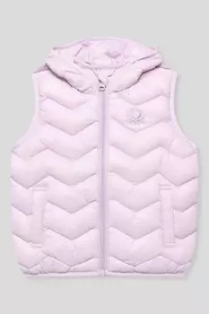 Жилет утепленный с капюшоном Benetton