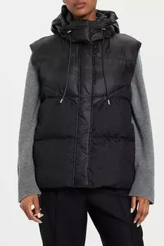 Жилет утепленный с капюшоном BOSS