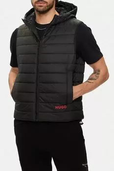 Жилет утепленный с капюшоном HUGO