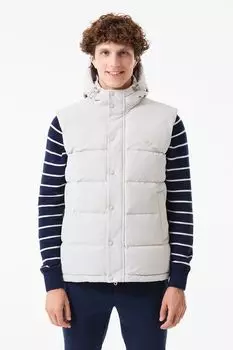 Жилет утепленный с капюшоном Lacoste