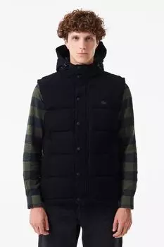Жилет утепленный с капюшоном Lacoste