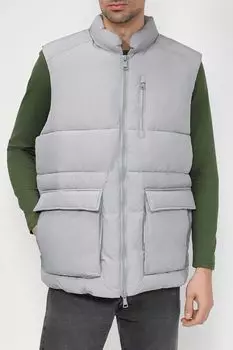 Жилет утепленный с накладными карманами MARCO DI RADI