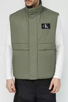 Жилет утепленный с воротником стойкой Calvin Klein Jeans
