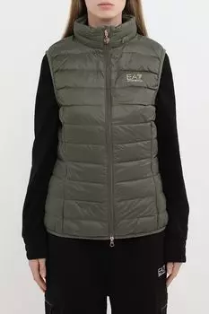 Жилет утепленный с воротником стойкой Ea7