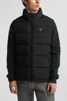 Жилет утепленный с воротником стойкой Guess