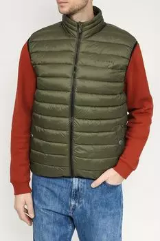 Жилет утепленный с воротником стойкой John Richmond