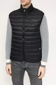 Жилет утепленный с воротником стойкой John Richmond