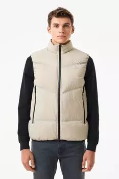 Жилет утепленный с воротником стойкой Lacoste