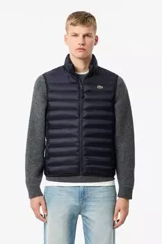 Жилет утепленный с воротником стойкой Lacoste