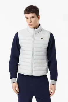 Жилет утепленный с воротником стойкой Lacoste