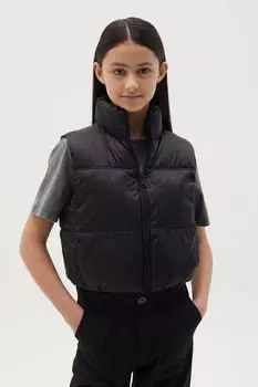 Жилет утепленный с воротником стойкой OVS