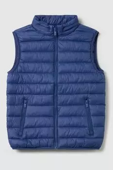 Жилет утепленный с воротником стойкой OVS