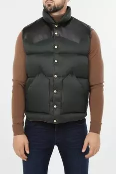 Жилет утепленный с воротником стойкой Piombo