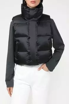 Жилет утепленный с высоким воротником BELUCCI