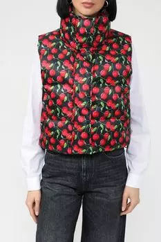 Жилет утепленный с высоким воротником BELUCCI