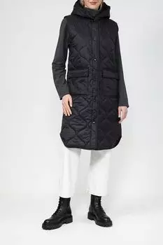 Жилет утепленный удлиненного кроя BELUCCI