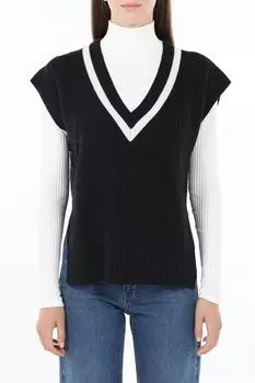 Жилет вязаный с V-вырезом Auranna