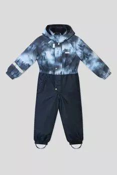 Зимний комбинезон с капюшоном и принтом Kerry