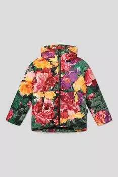 Зимняя куртка Halo Painted Flowers Molo