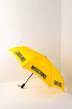 Зонт-автомат с принтом Couture! Moschino