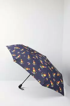 Зонт-автомат с принтом Doppler