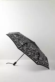 Зонт-автомат с принтом Luna park bandana Moschino