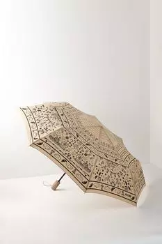 Зонт-автомат с принтом Luna park bandana Moschino