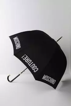 Зонт-автомат трость с логотипом Couture! Moschino