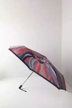 Зонт с принтом FABRETTI