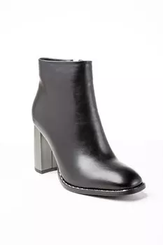 Ботинки женские SIDESTEP (иск кож) 93-373 (40, Черный)