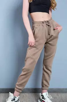 Брюки женские спорт утепл Samo WT0087N (XL, Желтый)