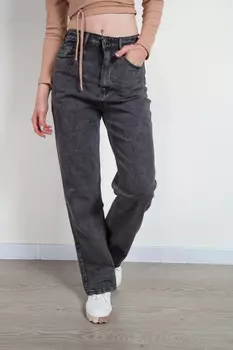 Джинсы женские Denim S-6316 (28, Темно-Серый)