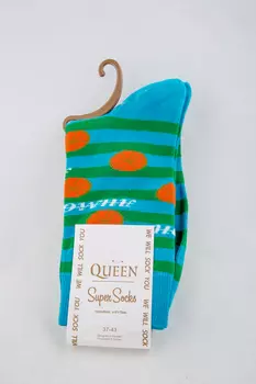 Носки женские Queen B145-23 (37-43, Синий)