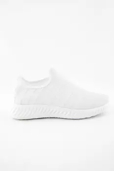 Полуботинки (кроссовки) женские Fashion H1101-2 текстиль (37, Белый)