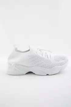 Полуботинки женские Fashion H2201-2 текстиль (39, Белый)