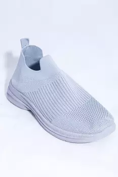 Полуботинки женские Fashion JHY152-3 текстиль (38, Серый)